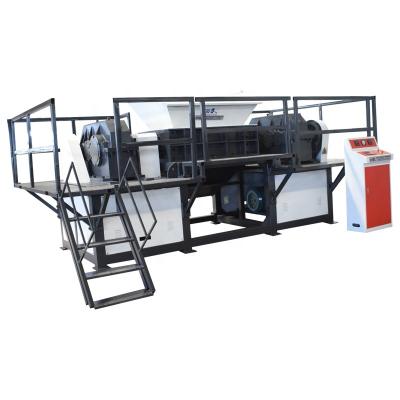 China Hotels Recycled Scrap Type Industrial Double Shaft Plastic Crusher Mini Plastic Shredder for sale