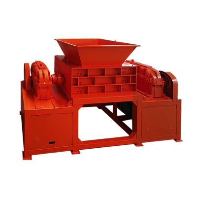 China Recycle waste plastic PET/PC leather and wood and paper material can be grind four axle shredder machine for sale