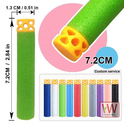 China Other (10 COLORS) EVA Bullets Refill Clip Darts Electric Soft Bullets Gun Foam Toys Outdoor Toy --TRELLIS (HM8D) for sale