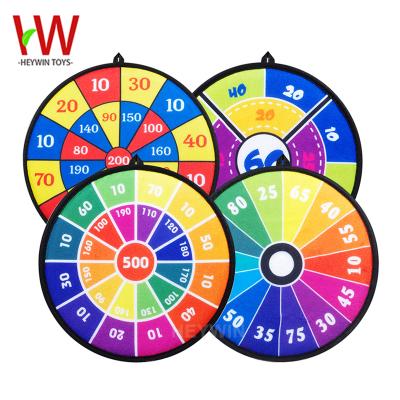 China Target Set 27.5CM Cloth Sticky Dart Board Indoor Outdoor Game Toys and with 3PCS HOOK and LOOP Ball Interactive Game for Kids (HM42) 86*32*91 for sale