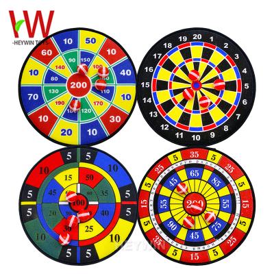 China Target Set 36cm Cloth Sticky Dart Board Indoor Outdoor Game Toys and with 4PCS HOOK and LOOP Ball Interactive Game for Kids (HM43) HM43 for sale