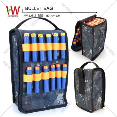 China Bullet Camouflage Soft Bag Toy Gun EVA Cartridge Bag Foam Darts Storage Handbag Battle Game Tactical Outdoor Kids Gift (HM20) 15*9*23cm for sale