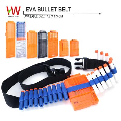 China Other EVA Bullets Belt Campaign Equipment Refill Clip Darts Soft Foam Bullets Guns Toy Outdoor Multiplayer Kids Games Soft Toys (HM13) for sale