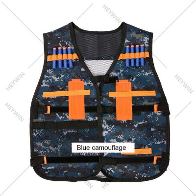 China Adjustable Elite Tactical Vest For Kids Game Outdoor Game Combat Equipment Elite Battle Game Kids Gift [HM18(a-k)] 54*47cm for sale