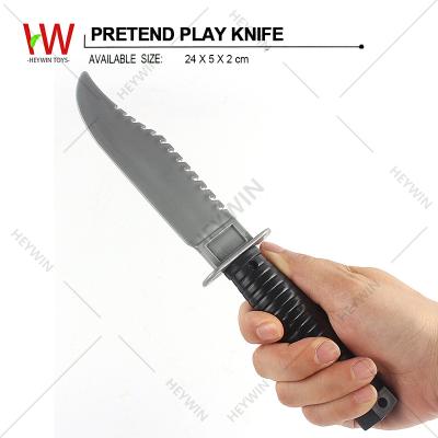 China Pretend Play Toys Safe Plastic Knife Kids Toys (HM11B) 24*5*2cm for sale