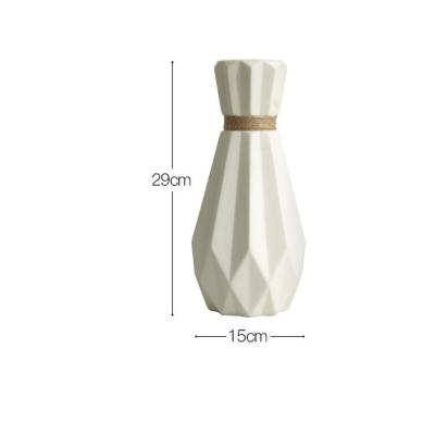 China Wholesale Minimalist Nordic Ceramic Flower Vase Home Decoration for sale