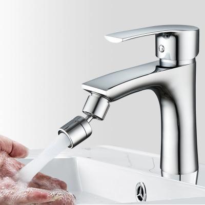 China 720 Degree Water Outlet Adjustment KAIJ Swivel Head Faucet Aerator 360 Swivel Head Single Bathroom Sink Faucet Aerator Water Saver for sale