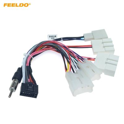 China Car Radio 16 PIN Adapter Wiring Harness For Toyota Car Radio 16 Pin Audio Plug Power Cable Main Unit Harness for sale