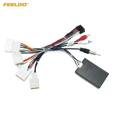 China Car Stereo 16 PIN Android Wiring Harness Power Cable Audio Adapter With Canbus Box For Toyota Tundra/Redwood/Lexus 330/350 for sale