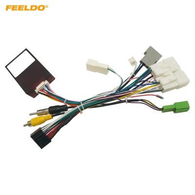 China Car 16pin Car Audio Wiring Harness With Canbus Box For Isuzu 2020 D-Max Aftermarket Stereo Installation Wire Adapter for sale