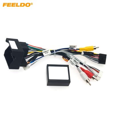 China Car Audio Wiring Harness With Canbus Box For MAXUS T60 2016 Aftermarket 16pin CD/DVD Installation Stereo Wire Adapter for sale