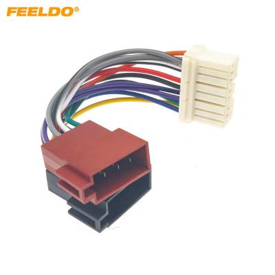 China Car Audio ISO Wiring Harness Adapter For Subaru 1992+ Renault Traffice 2014+ Radio Stereo ISO Head Units Cable for sale