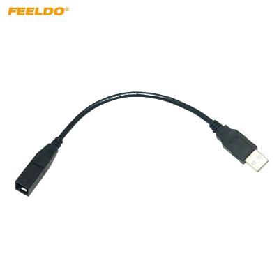 China 2.0 Car Radio USB Port Wiring Cable Adapter For Mazda Lexus GS350 Toyota Camry Reverse USB Audio Cable for sale