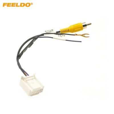 China 16-Pin Car Camera Video Input Adapter Wiri 16 Pin Car Reverse Camera Video Input Adapter Reverse Wiring Cable Use For Original Car Head Unit Toyota retrofitting reverse camera for sale