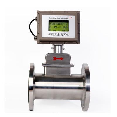 China Natural Gas Flow Meter Stainless Steel Gas Turbine Flow Meter Gas Turbine Flow Meter Supply Oem for sale