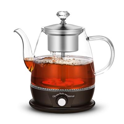 China Quick Hot Kitchen Appliances Kitchen Glass Speed ​​Heating Temperature Control Selling Home Kettle For Brewing Coffee for sale