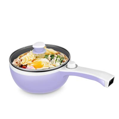 China Hotel Wholesale Price Good Quality Electric Multi Frying Pan For Steak Purple Item for sale