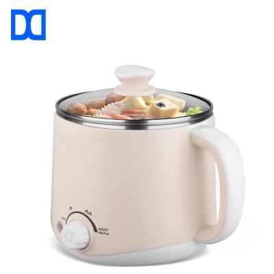 China Hotel Good Quality Power Fit 304 Stainless Steel Multifunctional Electric Cooking Pot For Cook Egg Ramen for sale