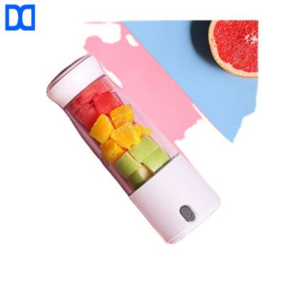 China Car Highly Recommend Portable USB Pink 80W Orange Juice Quick Filling Smoothie Blender for sale