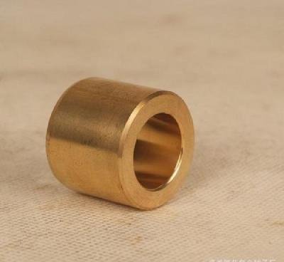 China Oil Impregnated Oilless Bearing Self Lubricating Type Sintered Bronze Material for sale