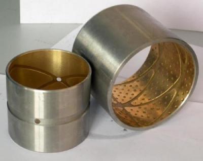 China Maintenance Free Bimetal Bearing Bushes Long Operating Life High Fatigue Strength for sale