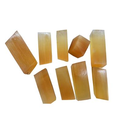 China Healing Donghai High Quality Natural Orange Selenite Gypsum Natural Raw Raw Clear Chunky Selenite For Fengshui for sale