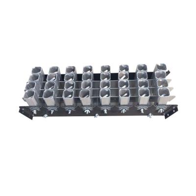 China 1.2'' 32s Display Rack shots fireworks display rack for mortar tubes fireworks tube display rack FPA0013 for sale