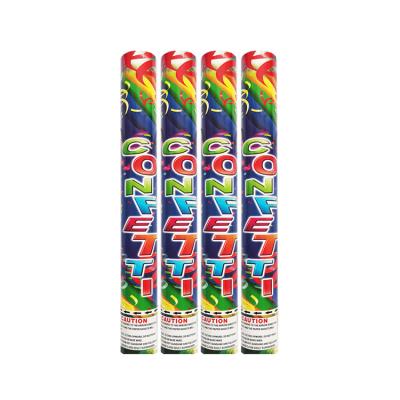 China Paper 40cm Indoor and Outdoor Confetti Cannons Air Compressed Party Poppers Any Party New Years Eve or Wedding Celebration for sale