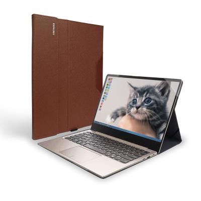 China Business PU Leather Hard Shell Cover 15 Inch Laptop Protective Case For Samsung Galaxy Book Flex A for sale