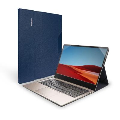 China Business CPU Leather Hard Shell Cover 14 inch Laptop Protective Case For HP ProBook 440 G8 / HP ProBook 445 G8 / ProBook 640 G8 for sale