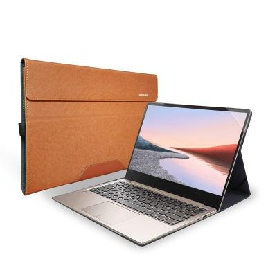 China Business PU Leather Hard Shell Cover 13 Inch Laptop Protective Case For Lenovo Yoga C640 for sale