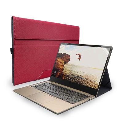 China Business Case For Samsung Galaxy S/Galaxy Book Ion NP930XCJ&Galaxy Chromebook XE930QCA 13.3 Inch Laptop PU Leather Stand Folio Cover for sale