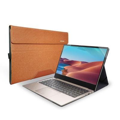 China A2141 16 inch 2019-2020 Business PU Folio Leather Stand Hard Shell Case Cover For MacBook Pro and MacBook Pro A1398 15 inch for sale