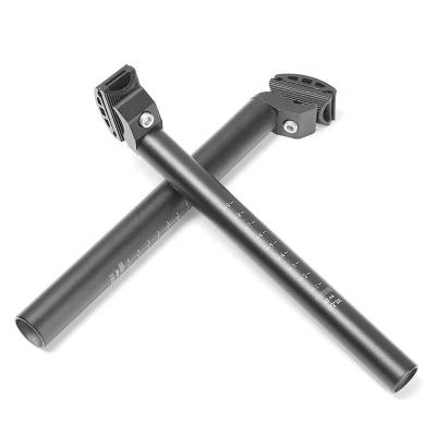 China MTB 25.4 27.2 28.6 30.8 300mm Bike Bicycle Alluminium Alloy Seat Post With Adjust Clamp For MTB for sale