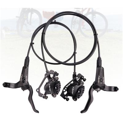 China Dual Piston/Bi-Directional Brake NUTT Integrated Oil Cylinder 2-Piston Hydraulic Disc Brakes Set For MTB Mountain Bikes for sale