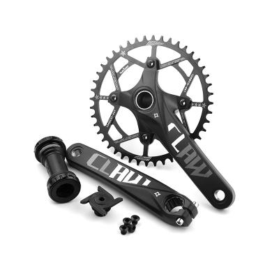 China Mountain Bikes Wholesale Prowheel 104BCD 175 170mm MTB Bike Crankset With 30-52T Chianring Narrow Wide Sprocket for sale