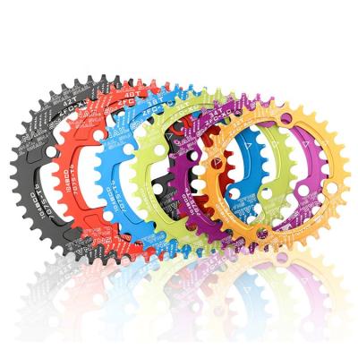 China Mountain Bikes SNAIL 104BCD 32 34 36 38 40T Oval Narrow Wide Round MTB Bicycle Chain Ring Chainwheel for sale