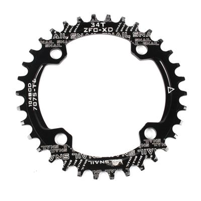 China Mountain Bikes BCD 32 104 Narrow Wide Ring 34 36 38 40 42T Chain Bicycle Sprocket For Mountain Bike for sale