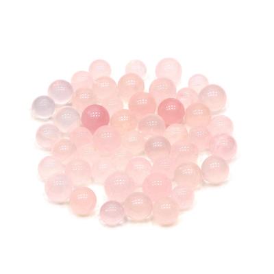 China Wholesale high quality natural crystal from Europe minisize smallest sphere Rose quartz ball for sale