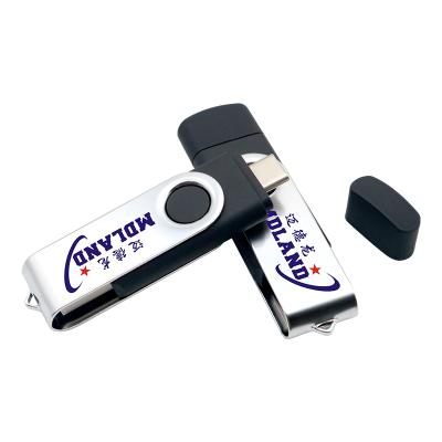 China Plastic High Speed ​​Usb 3.0 Pendrive 8gb 16gb 32gb 64gb 128gb 2 In 1 Type C Usb Otg Flash Drive for sale