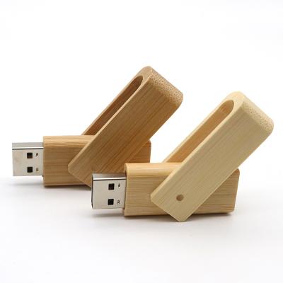 China Flash Usb 2.0 3.0 Flashdrive 32gb Pen Drive 64gb 16gb Custom Logo Usb Pendrive With Box Wooden Swivel Drive 1Tb 2Tb Gifts Custom Logo for sale