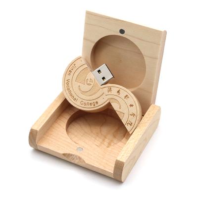 China Wedding Gift Wooden Wooden Usb Pen Drive 64GB Bamboo Wood U Stick Usb3.0 2.0 64GB Pendrive 32GB 8GB Custom Logo Usb Thumb Drive for sale