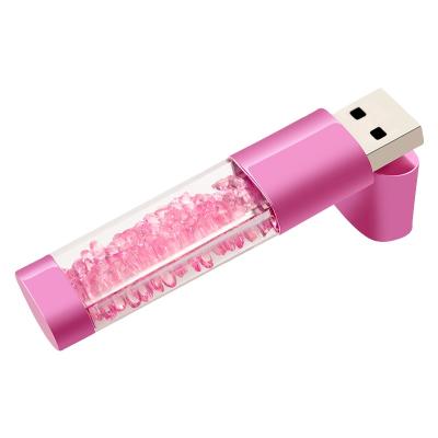 China Promotion\Business\Wholesale Colorful Transparent Flash Hard Drive Usb2.0 3.0 Pendrive 128gb 256gb Custom Logo Usb Flash Drive School\Office for sale