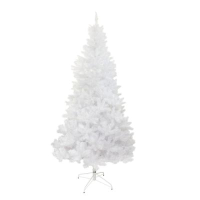 China Christamas Decoration 6 ft. Sparkle Iridescent Spruce Unlit White Christmas Tree Christmas Tree for sale