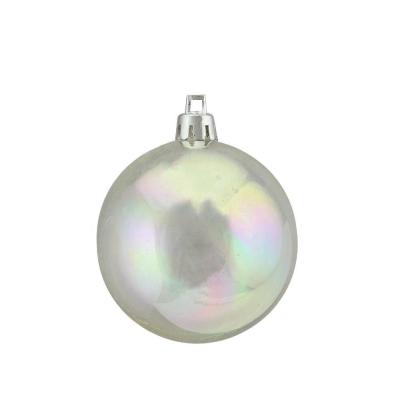 China Shatterproof Shiny Christmas Bauble Ornament 2.5