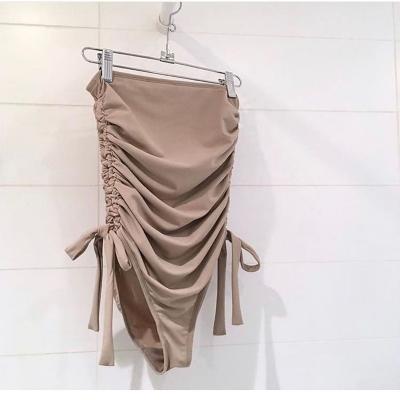 China Breathable Manufacturer new recycled swimwear one piece swimsuit couples swimwear dress for sale