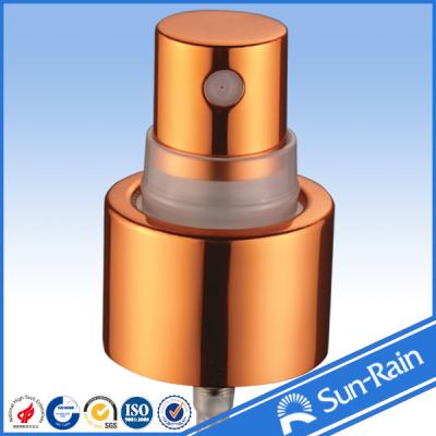 China Sunrain cosmetic aluminium plastic mist sprayer perfumer atomizer for sale