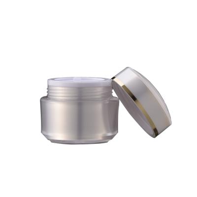 China Luxury Double layer acrylic Plastic Cosmetic Jars packaging SR-2364 for sale