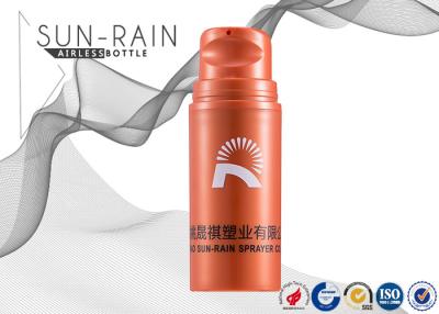 中国 15ml 30ml 50mlのプラスチックPP空気のないポンプびん0.23cc SR-2101A空気のない旅行びん 販売のため