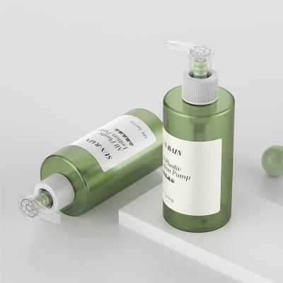 China All Plastic Recyclable 28/410 Plastic Lotion Pump PCR Customized Left Right Cream Pump for sale